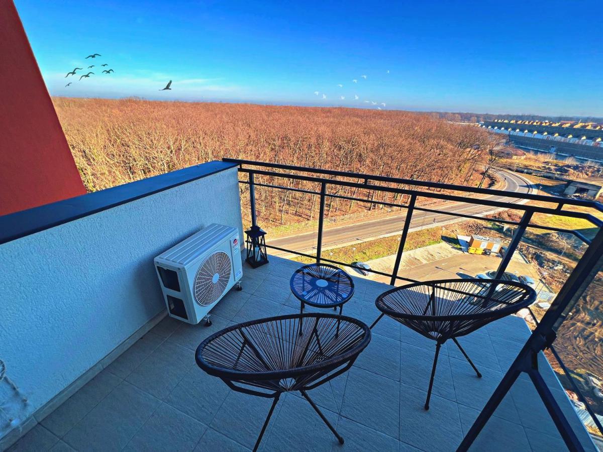 Panoramic Forest View Apartment Dumbravita  Exteriér fotografie